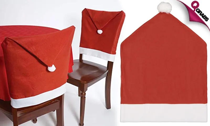 Santa Hat Chair Covers!